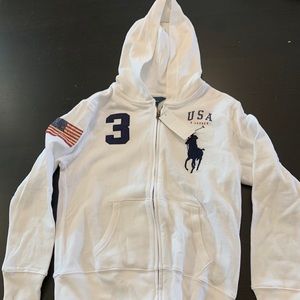 Ralph Lauren Boys Zip-Up Hoodie